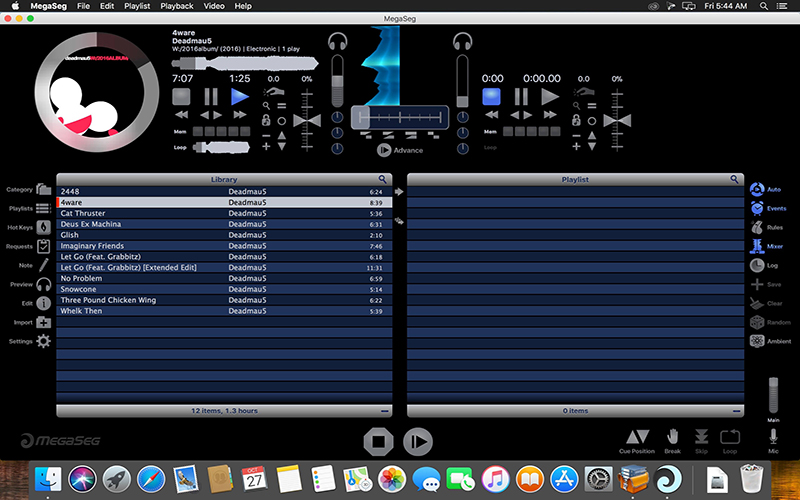 MegaSeg Pro 6.0.6 for Mac|Mac版下载 | DJ混音软件