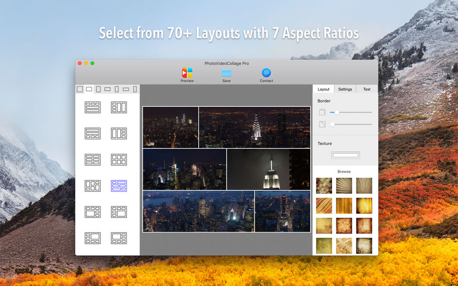 PhotoVideoCollage Pro 2.0 for Mac|Mac版下载 | 视频拼贴应用