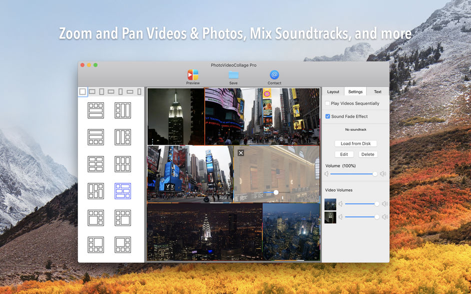 PhotoVideoCollage Pro 2.0 for Mac|Mac版下载 | 视频拼贴应用