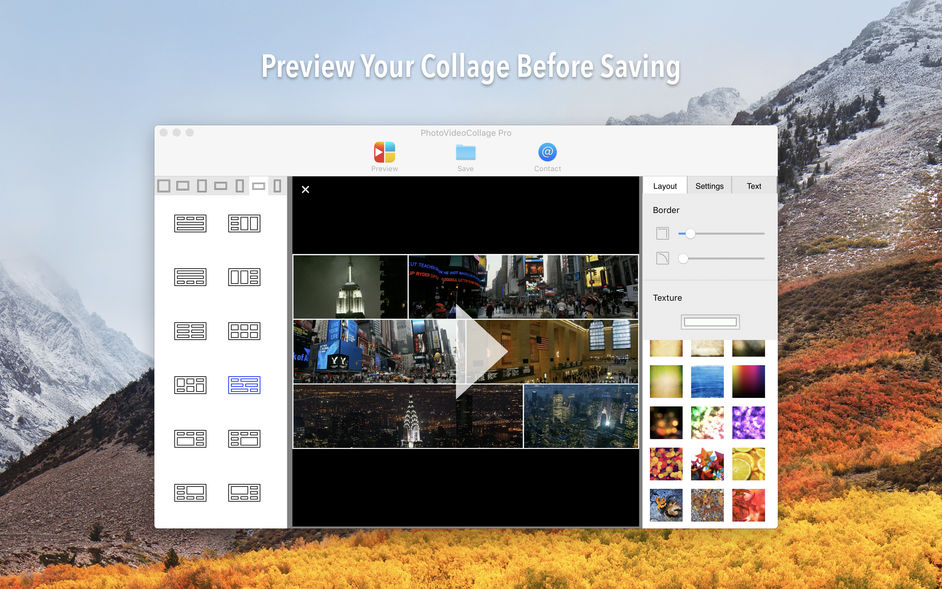 PhotoVideoCollage Pro 2.0 for Mac|Mac版下载 | 视频拼贴应用