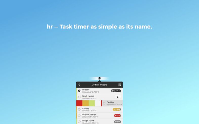 hr 1.4.0 for Mac|Mac版下载 | 任务计时器