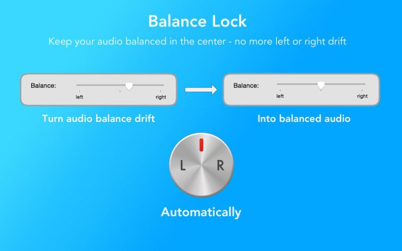 Balance Lock 1.0.5 for Mac|Mac版下载 | 保持音频声道居中