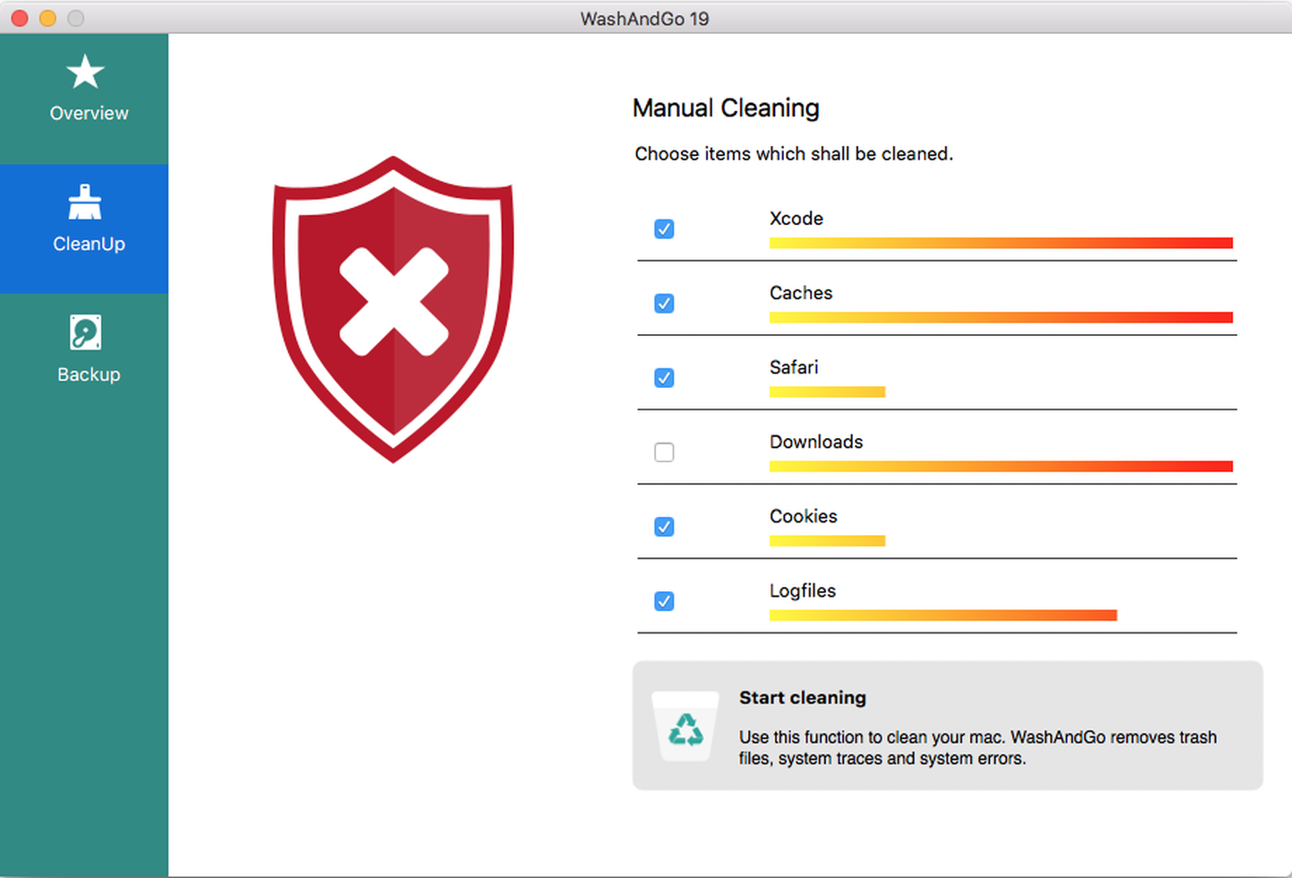 WashAndGo 19.1 for Mac|Mac版下载 | 系统清理工具