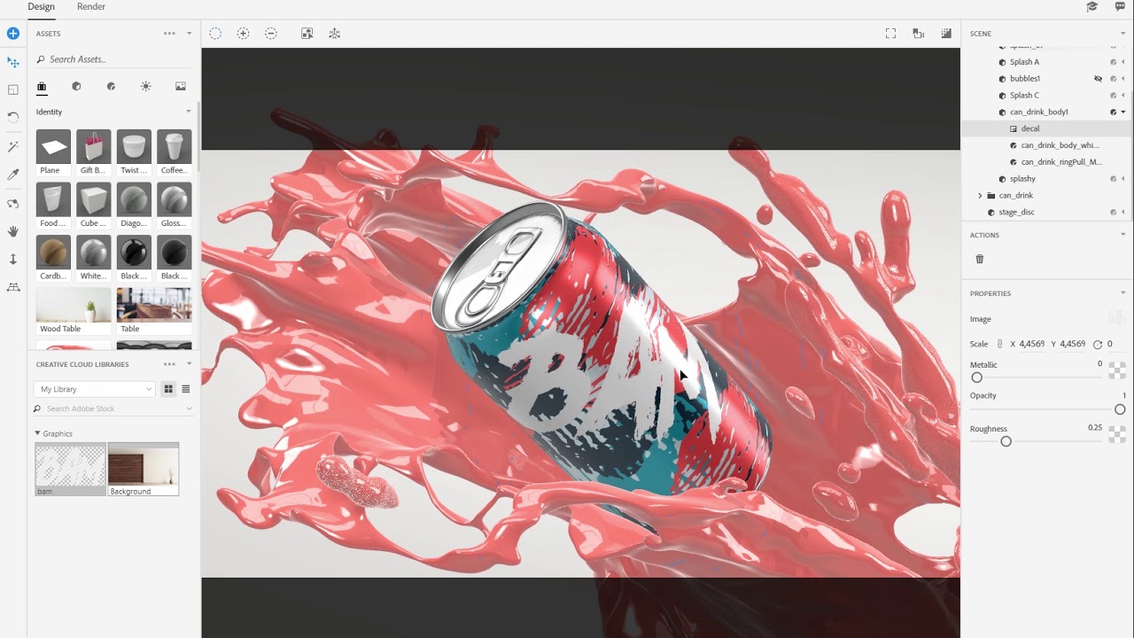 Adobe Dimension CC 1.1.0 for Mac|Mac版下载 | DN CC 2018 三维建模软件