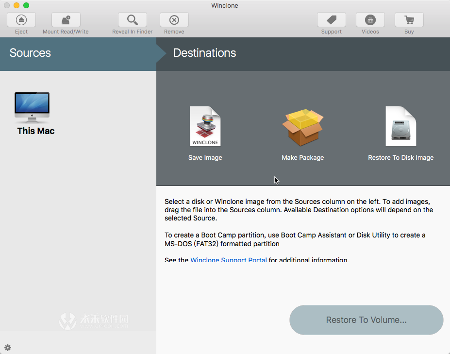 Winclone Pro 6 6.2.1 for Mac|Mac版下载 | 备份Bootcamp分区