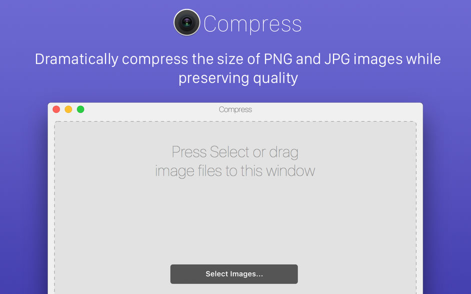 Compress - Image Compression 1.0.2 for Mac|Mac版下载 | 照片压缩