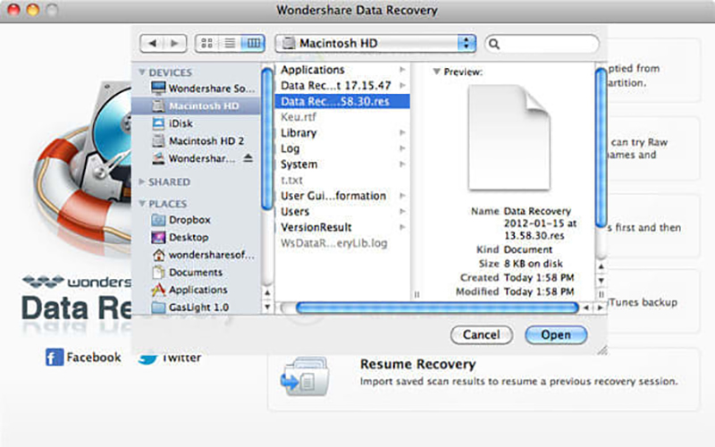 Wondershare Data Recovery 6.2.2.1 for Mac|Mac版下载 | 数据恢复软件