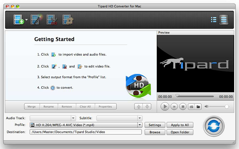 Tipard HD Converter 9.1.16 for Mac|Mac版下载 | 高清视频转换