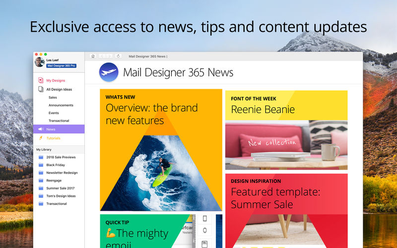 Mail Designer 365 1.1.2 for Mac|Mac版下载 | 邮件设计软件