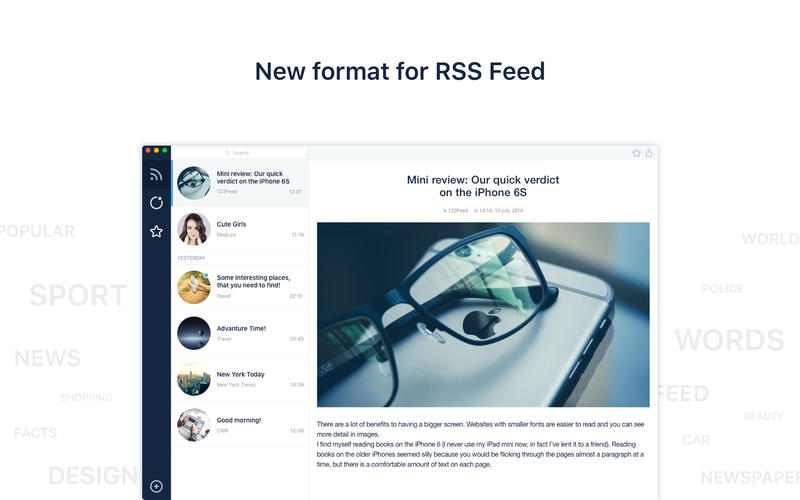 Stripes 1.7 for Mac|Mac版下载 | 简约的RSS阅读器