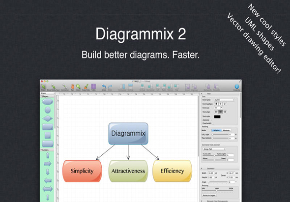 Diagrammix 2.16 for Mac|Mac版下载 | 思维导图效率制作工具