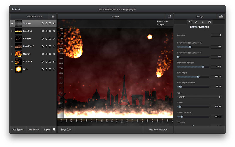 Particle Designer 2.7 for Mac|Mac版下载 | 粒子系统编辑工具