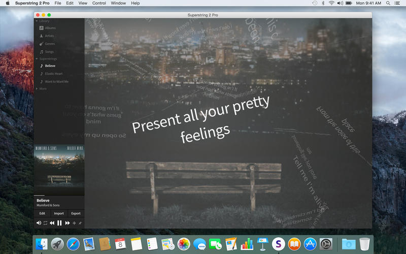 Superstring 2 Pro 2.9.8 for Mac|Mac版下载 | 制作歌词视频