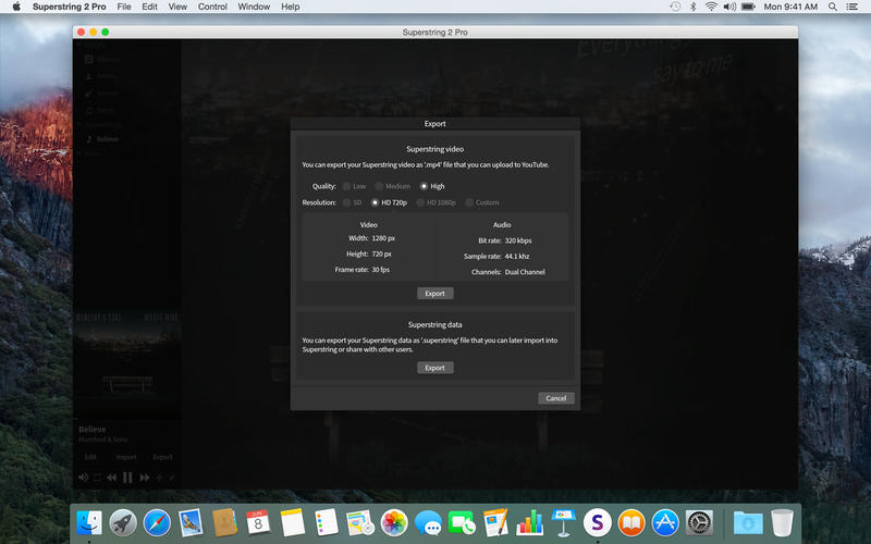 Superstring 2 Pro 2.9.8 for Mac|Mac版下载 | 制作歌词视频