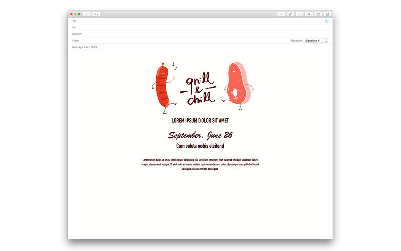 ADesigns - Stationery Templates for Mail 4.0 for Mac|Mac版下载 | 邮件模板合集