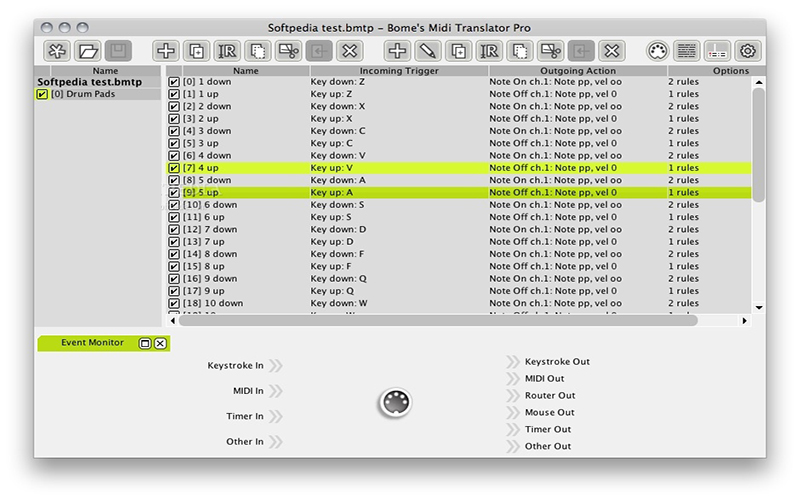 Bome MIDI Translator Pro 1.8.1 for Mac|Mac版下载 | MIDI 格式转换软件