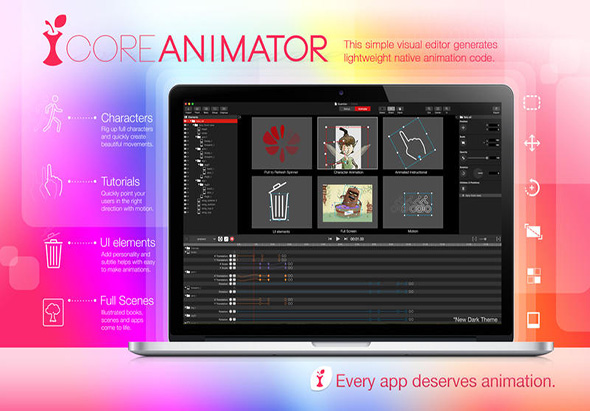 Core Animator 1.5.2 for Mac|Mac版下载 | 动画自动生成代码工具