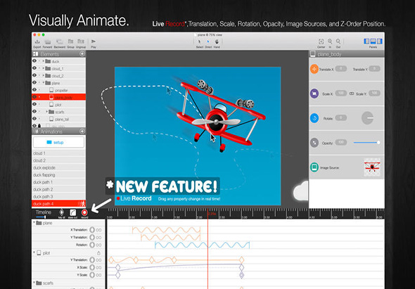 Core Animator 1.5.2 for Mac|Mac版下载 | 动画自动生成代码工具