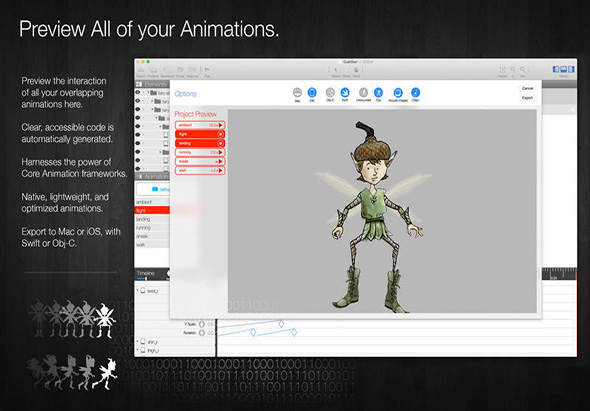 Core Animator 1.5.2 for Mac|Mac版下载 | 动画自动生成代码工具