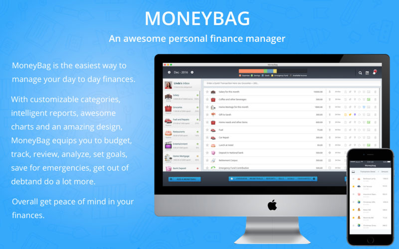 Moneybag 1.0.1 for Mac|Mac版下载 | 财务管理工具