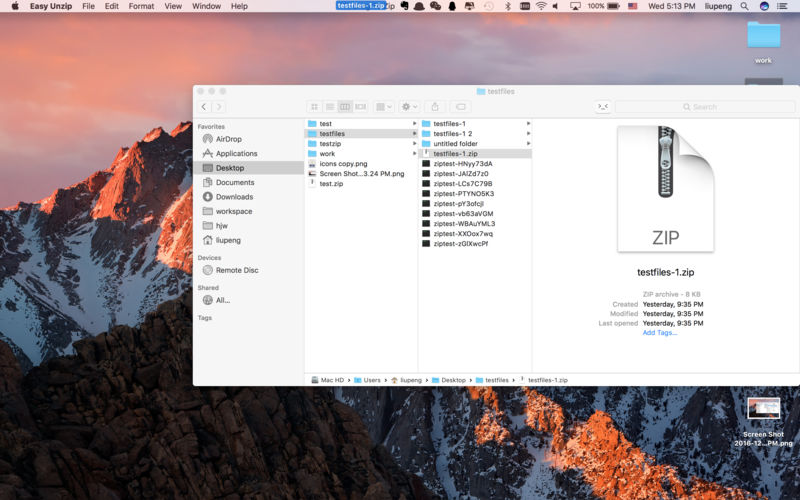 Easy Unzip 1.5 for Mac|Mac版下载 | 加解密文件