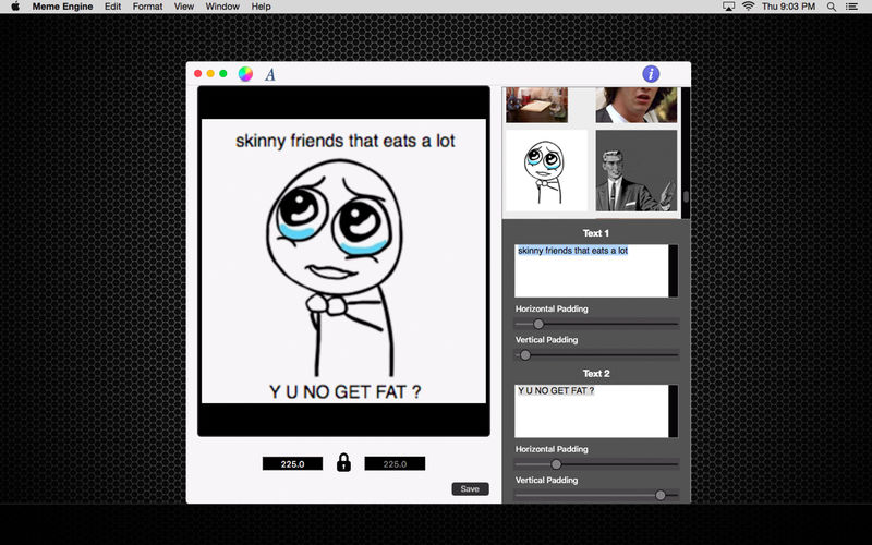 Meme Engine: Create your own memes 2.3 for Mac|Mac版下载 | 表情包创建工具