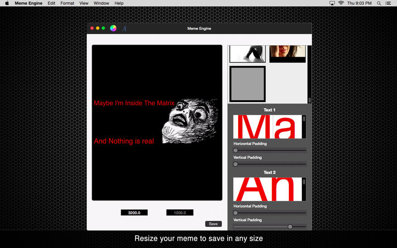 Meme Engine: Create your own memes 2.3 for Mac|Mac版下载 | 表情包创建工具