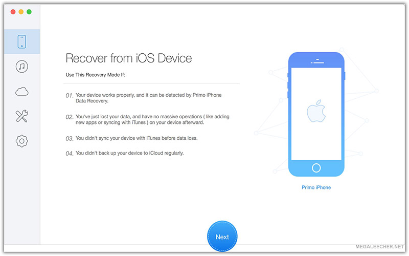 Primo iPhone Data Recovery 2.2.3 for Mac|Mac版下载 | 优秀的iPhone数据恢复工具