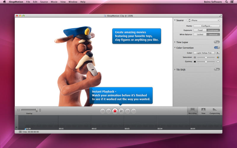 iStopMotion 3 3.8.2 for Mac|Mac版下载 | 模型动画制作