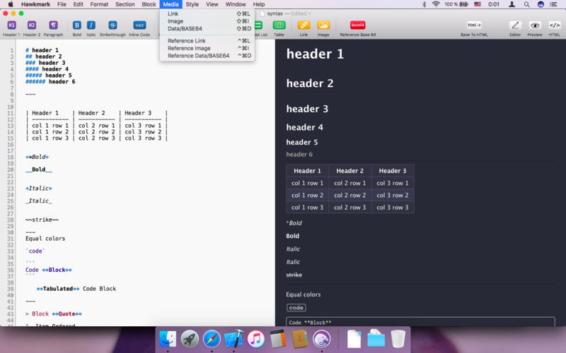 Hawkmark 1.1.1 for Mac|Mac版下载 | Markdown编辑器