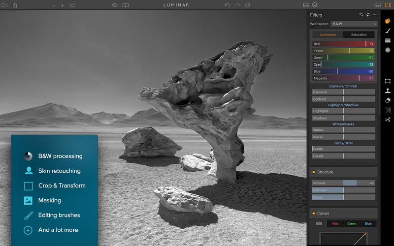 Luminar Photo Editor 1.2.2 for Mac|Mac版下载 | 图像编辑处理工具