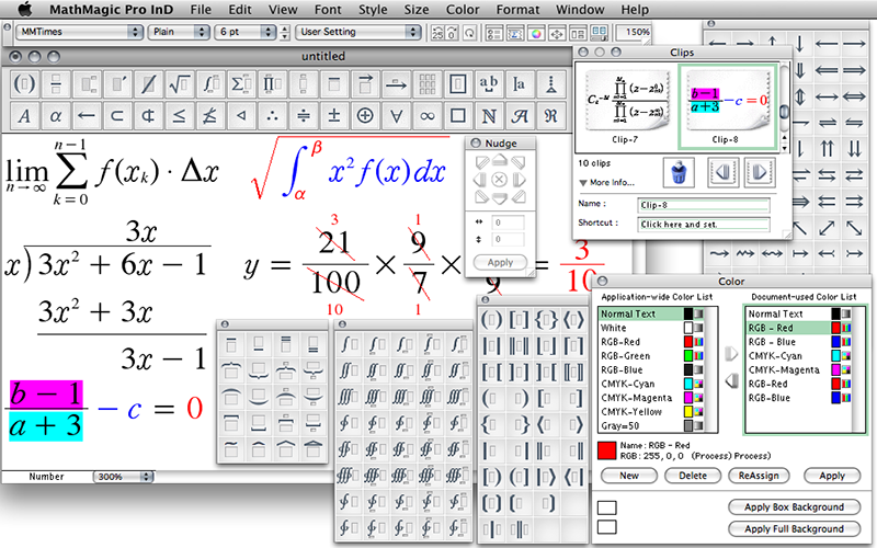 MathMagic Pro 9.32 for Mac|Mac版下载 | 数学公式编辑器