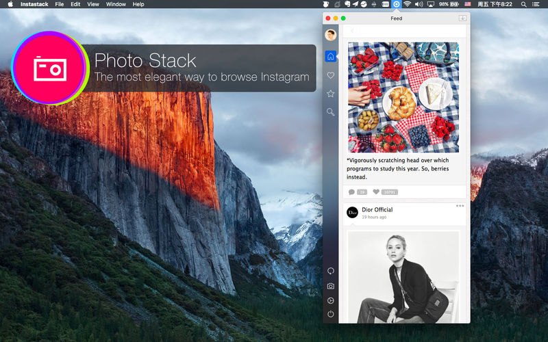 PhotoStack for Instagram 3.7.1 for Mac|Mac版下载 | Instagram第三方客户端