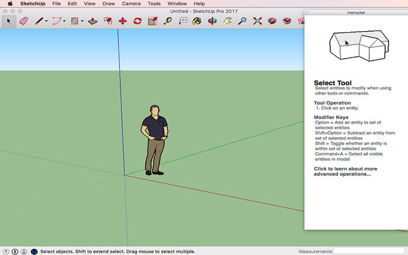 草图大师 SketchUp 2017 17.3.116英文版 for Mac|Mac版下载 | 