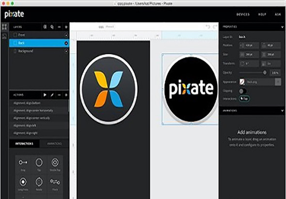 Pixate Studio 2.0.1 for Mac|Mac版下载 | 移动原型交互设计工具