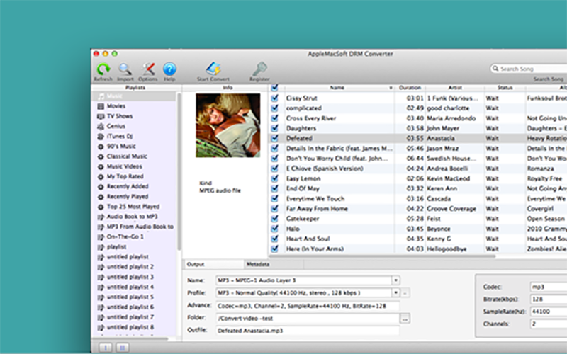 AppleMacSoft DRM Converter 5.3.3 for Mac|Mac版下载 | DRM去除软件