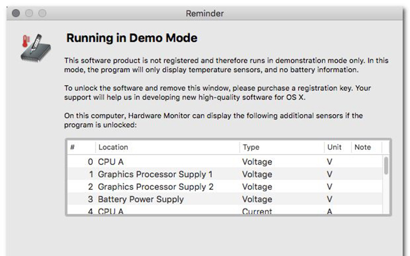 Hardware Monitor 5.53 for Mac|Mac版下载 | 