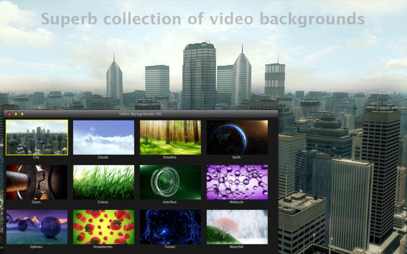 Video Backgrounds HD 4.0 for Mac|Mac版下载 | 高清动画背景