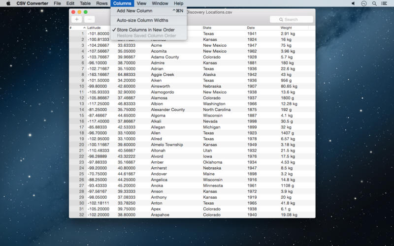 CSV Converter 1.8.3 for Mac|Mac版下载 | csv编辑应用