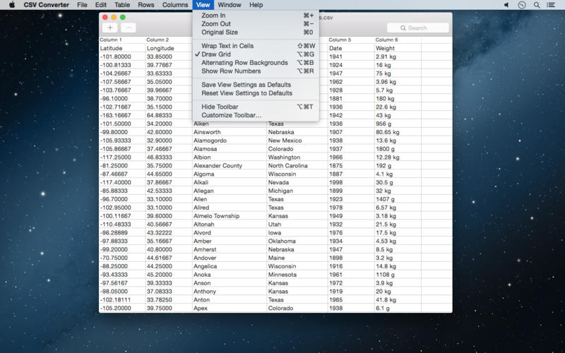 CSV Converter 1.8.3 for Mac|Mac版下载 | csv编辑应用