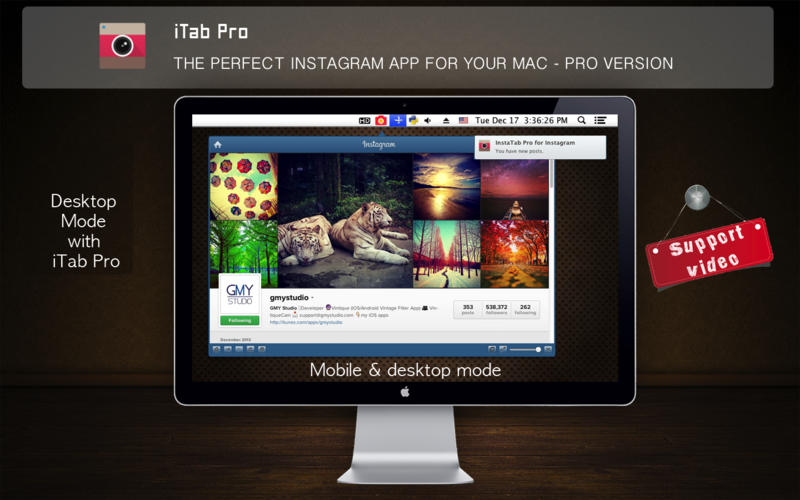 iTab Pro 1.4 for Mac|Mac版下载 | Instagram助手软件