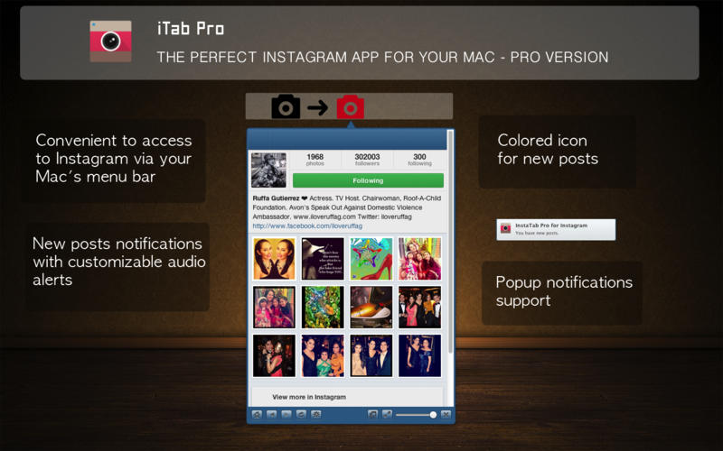 iTab Pro 1.4 for Mac|Mac版下载 | Instagram助手软件