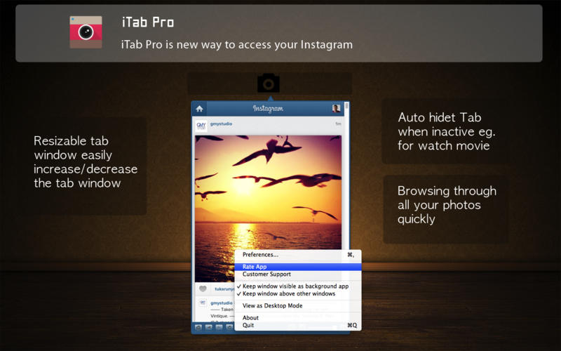 iTab Pro 1.4 for Mac|Mac版下载 | Instagram助手软件