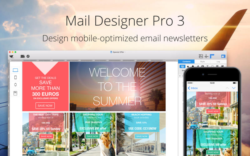 Mail Designer Pro 3 3.5 for Mac|Mac版下载 | 邮件模板设计