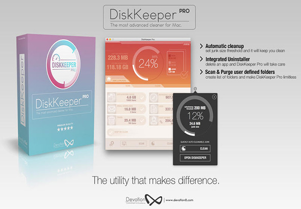 DiskKeeper Pro 1.4.15 for Mac|Mac版下载 | 清洁&卸载程序