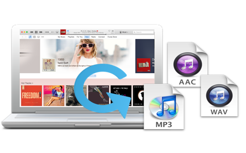 TunesKit Apple Music Converter 1.3.6 for Mac|Mac版下载 | 苹果M4P音乐DRM去除及格式转换工具