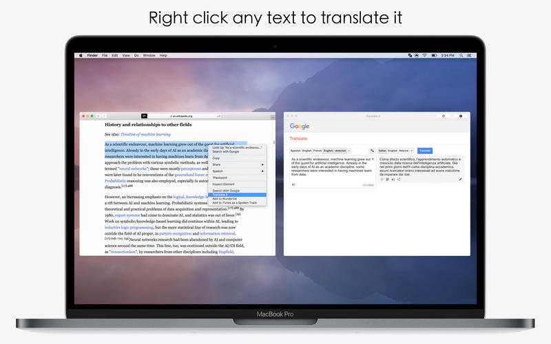 Translate It 2.0 for Mac|Mac版下载 | 翻译软件