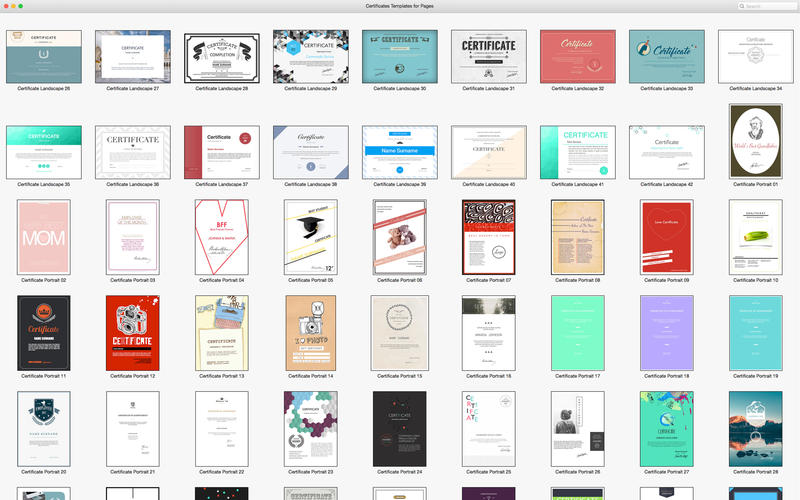 Certificates Studio - Templates for Pages 1.3 for Mac|Mac版下载 | 