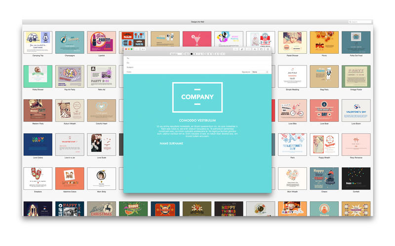 Mail Stationery Expert - Templates for Mail 5.0 for Mac|Mac版下载 | 