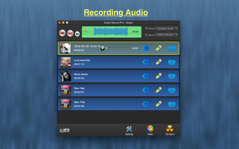 Audio Record Pro 3.3.8 for Mac|Mac版下载 | 